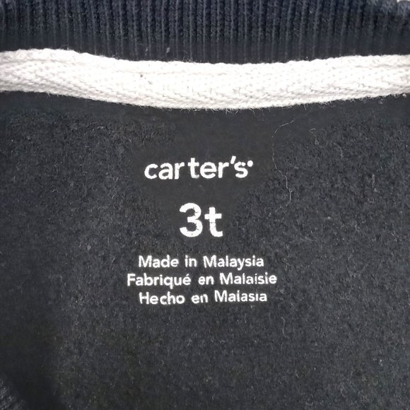 Carter's Black Pullover Sweater US 3T - Picture 3 of 4